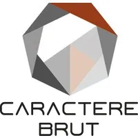 Voici le logo de la marque CARACTERE BRUT qui représente son identité graphique.