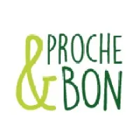 Voici le logo de la marque PROCHE & BON qui représente son identité graphique.