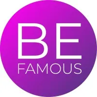 BE FAMOUS logo