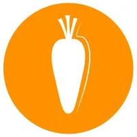 Voici le logo de la marque LABEL KAROTTE qui représente son identité graphique.