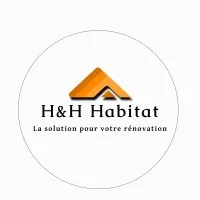 Voici le logo de la marque H&H HABITAT qui représente son identité graphique.