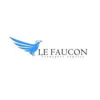 Voici le logo de la marque LE FAUCON EXPRESS qui représente son identité graphique.