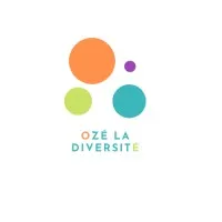 Voici le logo de la marque OZE LA DIVERSITE qui représente son identité graphique.