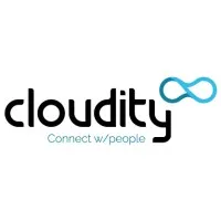 Voici le logo de la marque CLOUDITY qui représente son identité graphique.