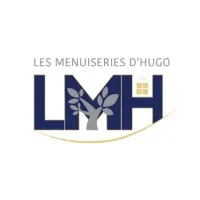 Voici le logo de la marque LES MENUISERIES D'HUGO qui représente son identité graphique.