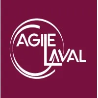 Voici le logo de la marque AGILE LAVAL qui représente son identité graphique.