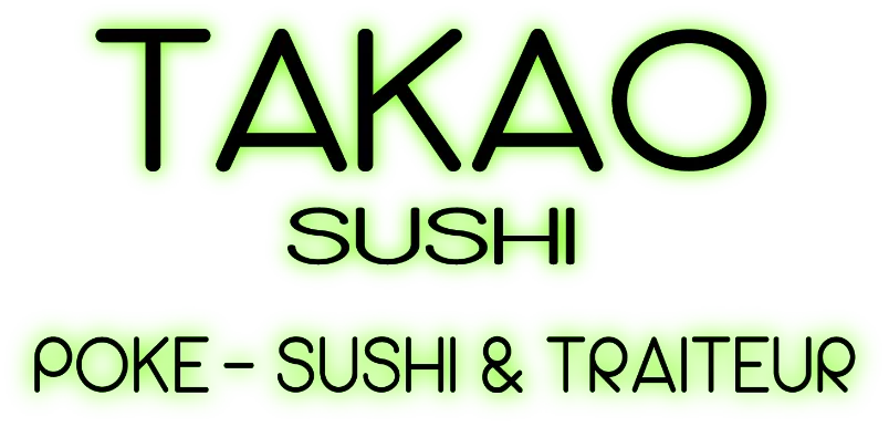 TAKAO SUSHI logo