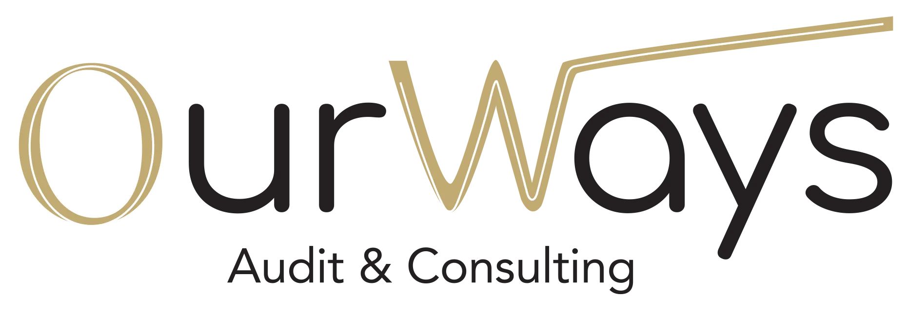 Voici le logo de la marque OURWAYS qui représente son identité graphique.