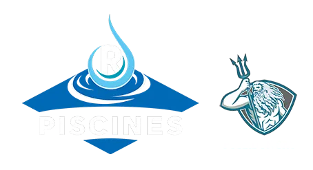 R PISCINES logo