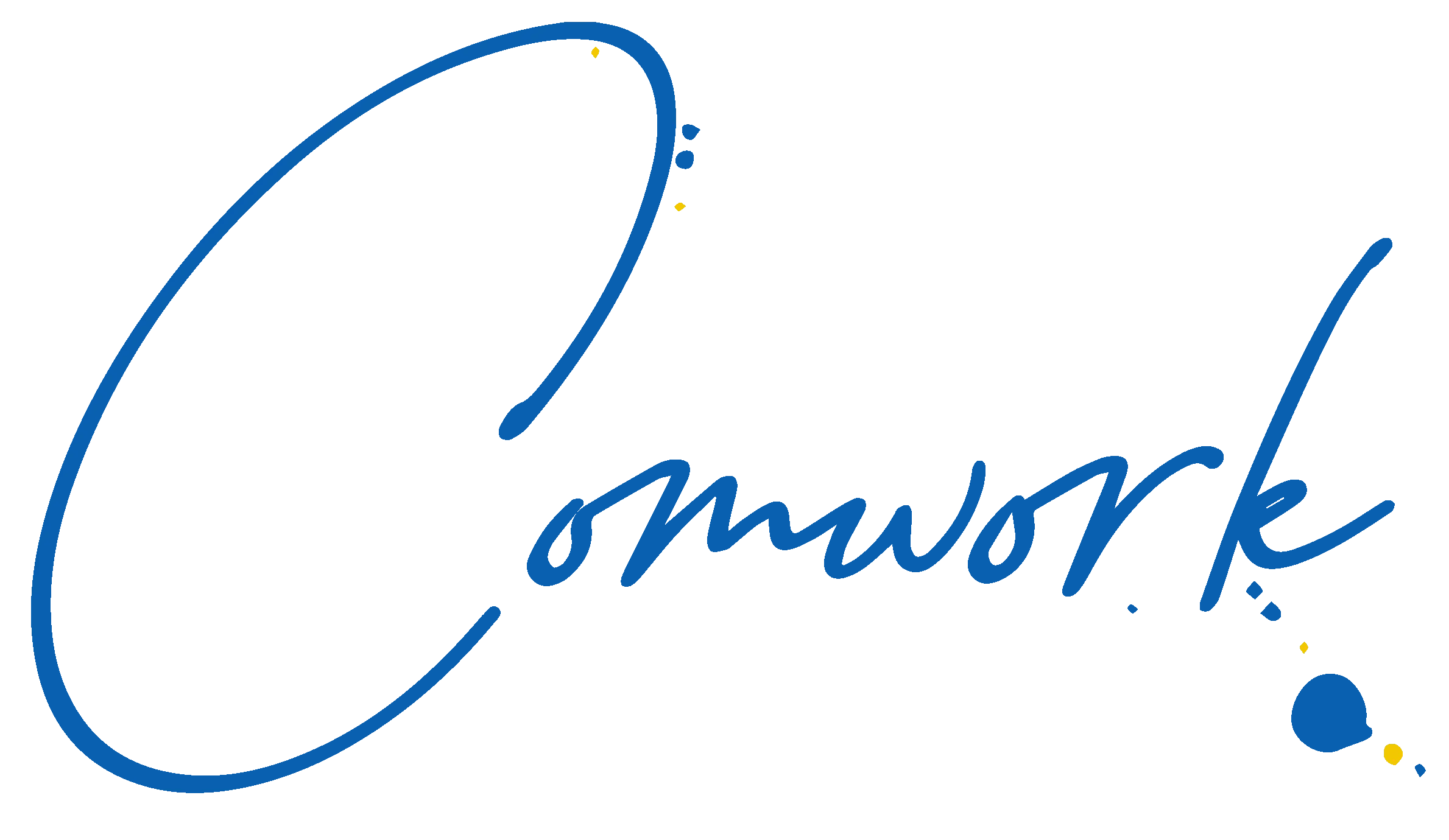 Voici le logo de la marque COMWORK qui représente son identité graphique.