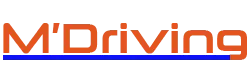 M DRIVING logo