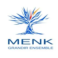Voici le logo de la marque MENK qui représente son identité graphique.