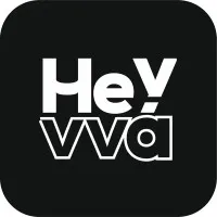 Voici le logo de la marque HEYVVA qui représente son identité graphique.