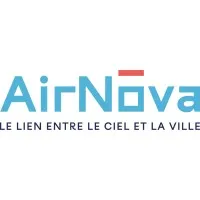 Voici le logo de la marque AIRNOVA qui représente son identité graphique.