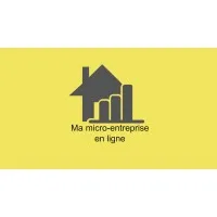 Voici le logo de la marque MA MICRO ENTREPRISE EN LIGNE qui représente son identité graphique.