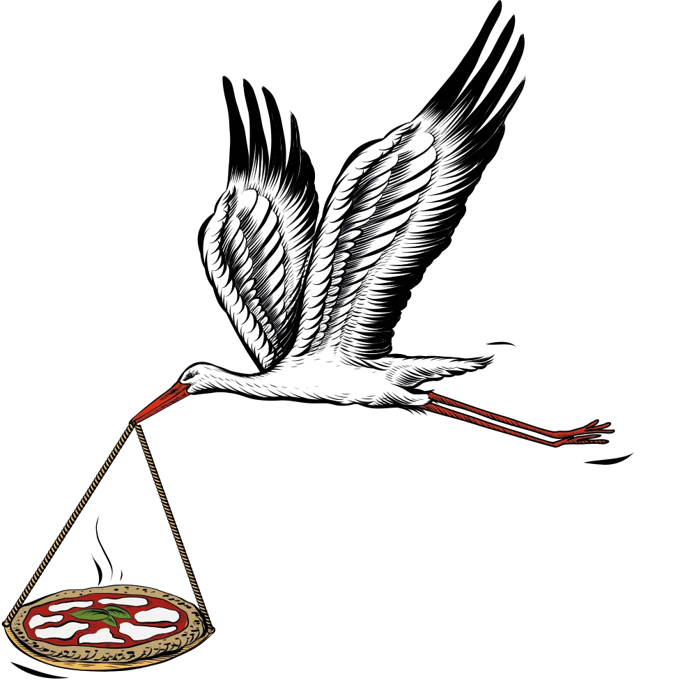 PIZZA CIGOGNA logo