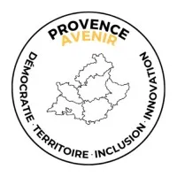 Voici le logo de la marque PROVENCE AVENIR qui représente son identité graphique.