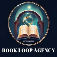 Voici le logo de la marque BOOK LOOP AGENCY qui représente son identité graphique.