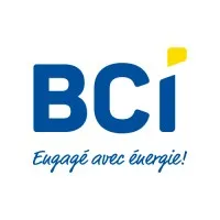 Voici le logo de la marque BCI SOLUTIONS qui représente son identité graphique.