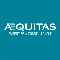 Voici le logo de la marque AEQUITAS INSEQUOR qui représente son identité graphique.