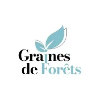 Voici le logo de la marque GRAINES DE FORETS qui représente son identité graphique.