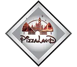 PIZZA LAND'S logo