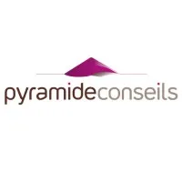Voici le logo de la marque PYRAMIDE CONSEILS qui représente son identité graphique.