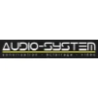 Voici le logo de la marque AUDIO SYSTEM qui représente son identité graphique.