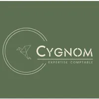 Voici le logo de la marque CYGNOM qui représente son identité graphique.