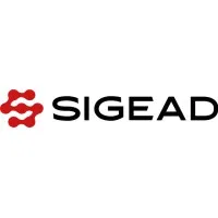 Voici le logo de la marque SIGEAD qui représente son identité graphique.