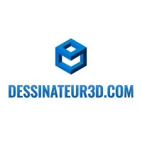 DESSINATEUR 3D logo