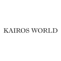 Voici le logo de la marque KAIROS WORLD qui représente son identité graphique.