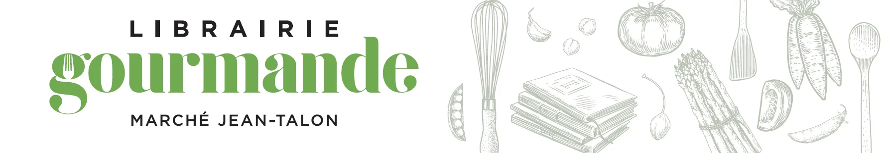 L.A LIBRAIRIE GOURMANDE logo