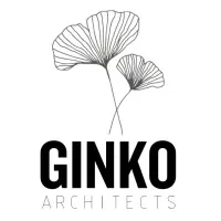 Voici le logo de la marque STUDIO GINKO ARCHITECTES qui représente son identité graphique.