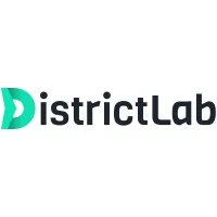 Voici le logo de la marque DISTRICTLAB qui représente son identité graphique.