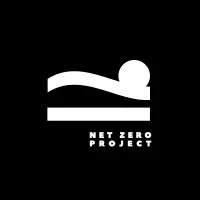 Voici le logo de la marque NETZEROPROJECT qui représente son identité graphique.
