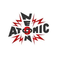 Voici le logo de la marque SAS ATOMIC NEON qui représente son identité graphique.