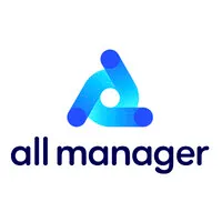 Voici le logo de la marque ALL MANAGER qui représente son identité graphique.