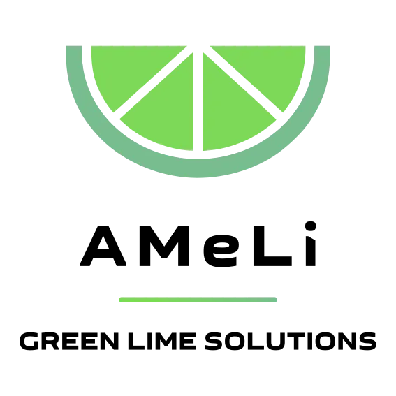 AMELI GREEN LIME SOLUTIONS logo