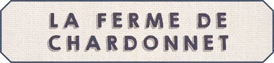 LA FERME DE CHARDONNET logo