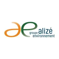 Voici le logo de la marque ALIZE ENVIRONNEMENT qui représente son identité graphique.