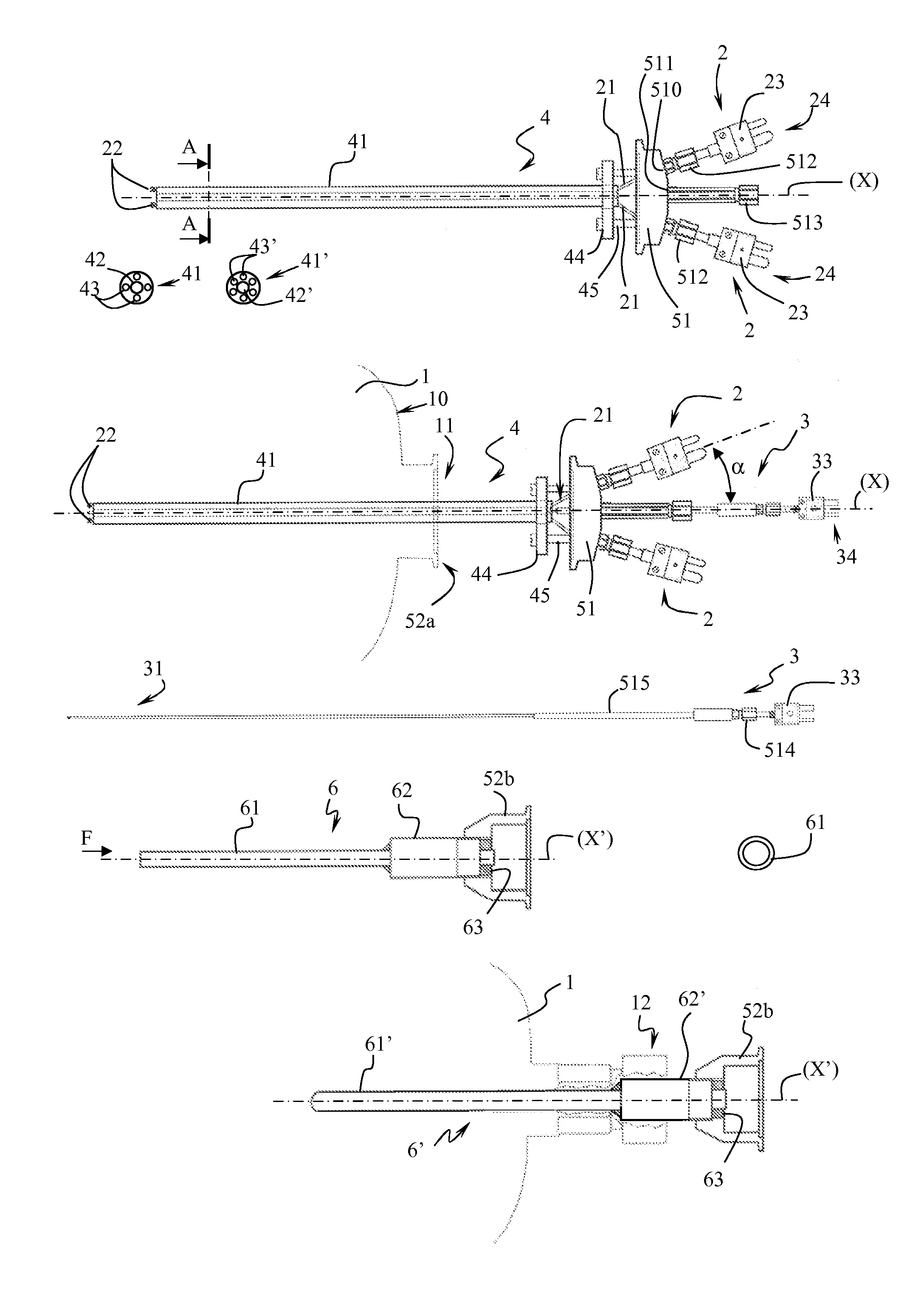 Dispositif de mesure de la temperature interne d'une enceinte