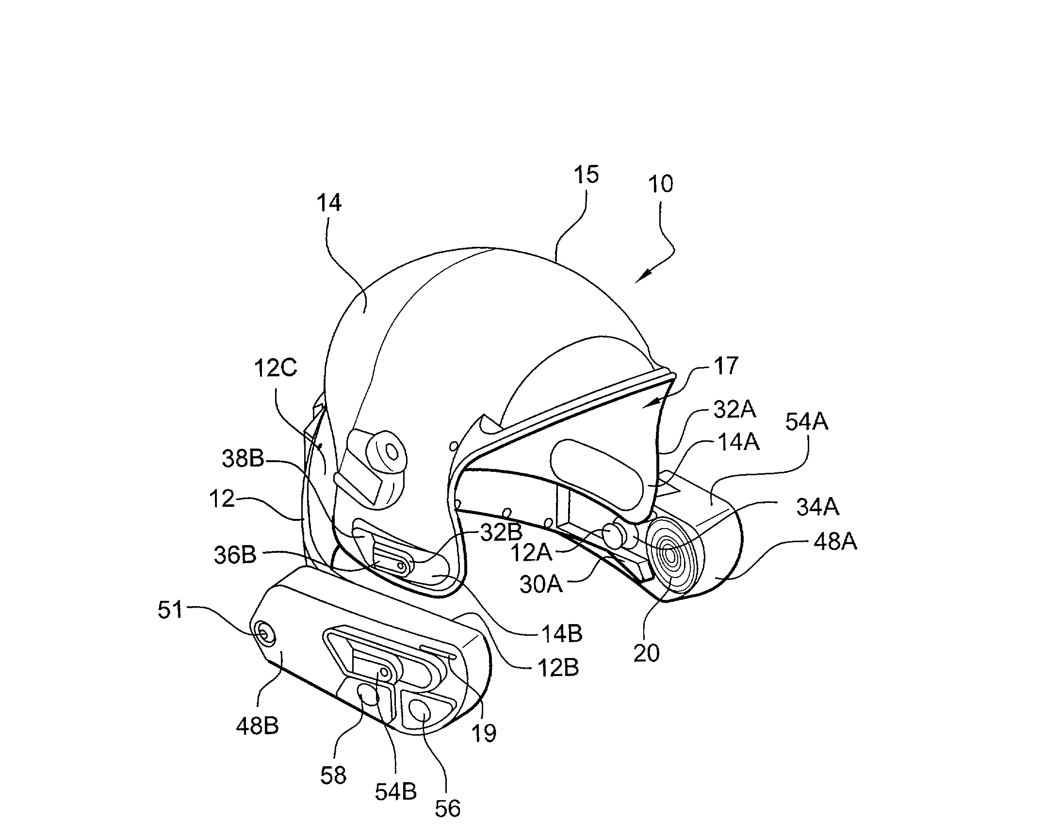 Support pour casque et ensemble comprenant ce support et ce casque.