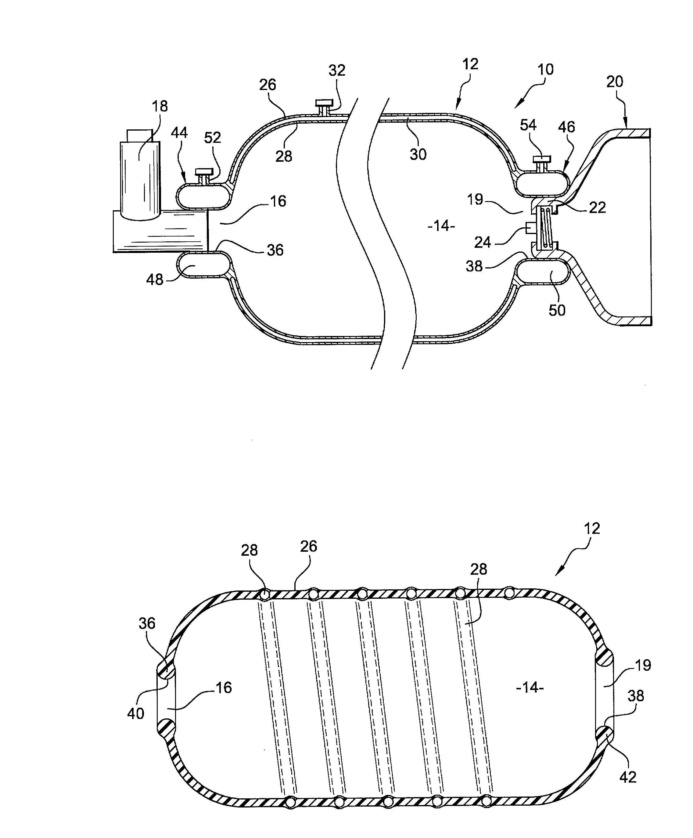 Dispositif d'inhalation compactable