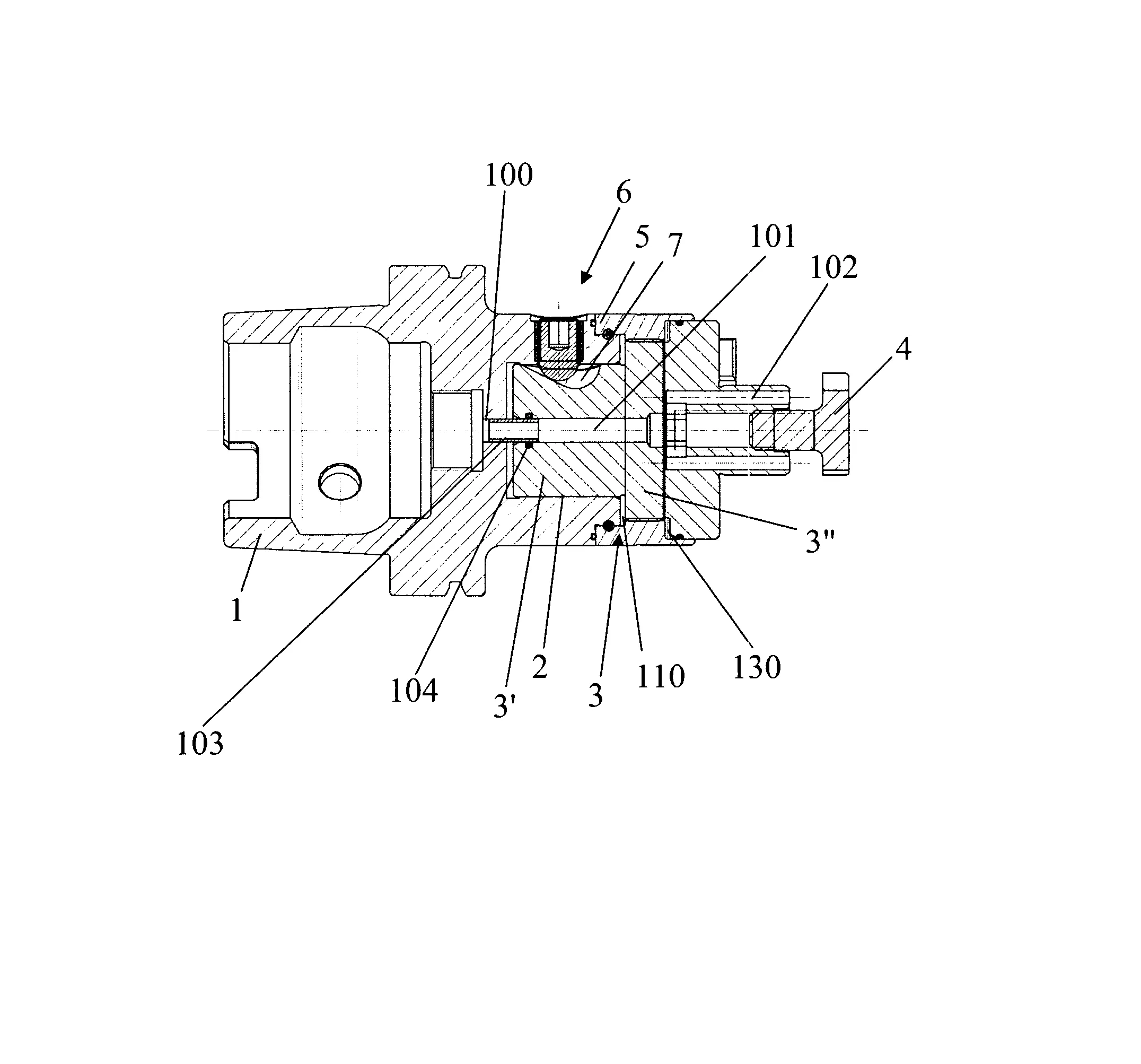Porte-outil a reglage axial