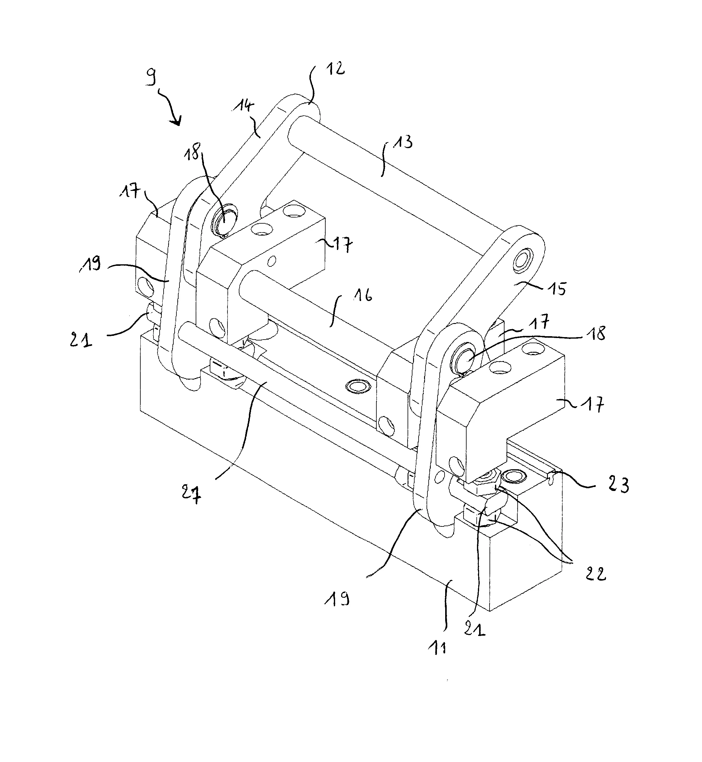 Outillage a elements articules equipe d'un dispositif de verrouillage