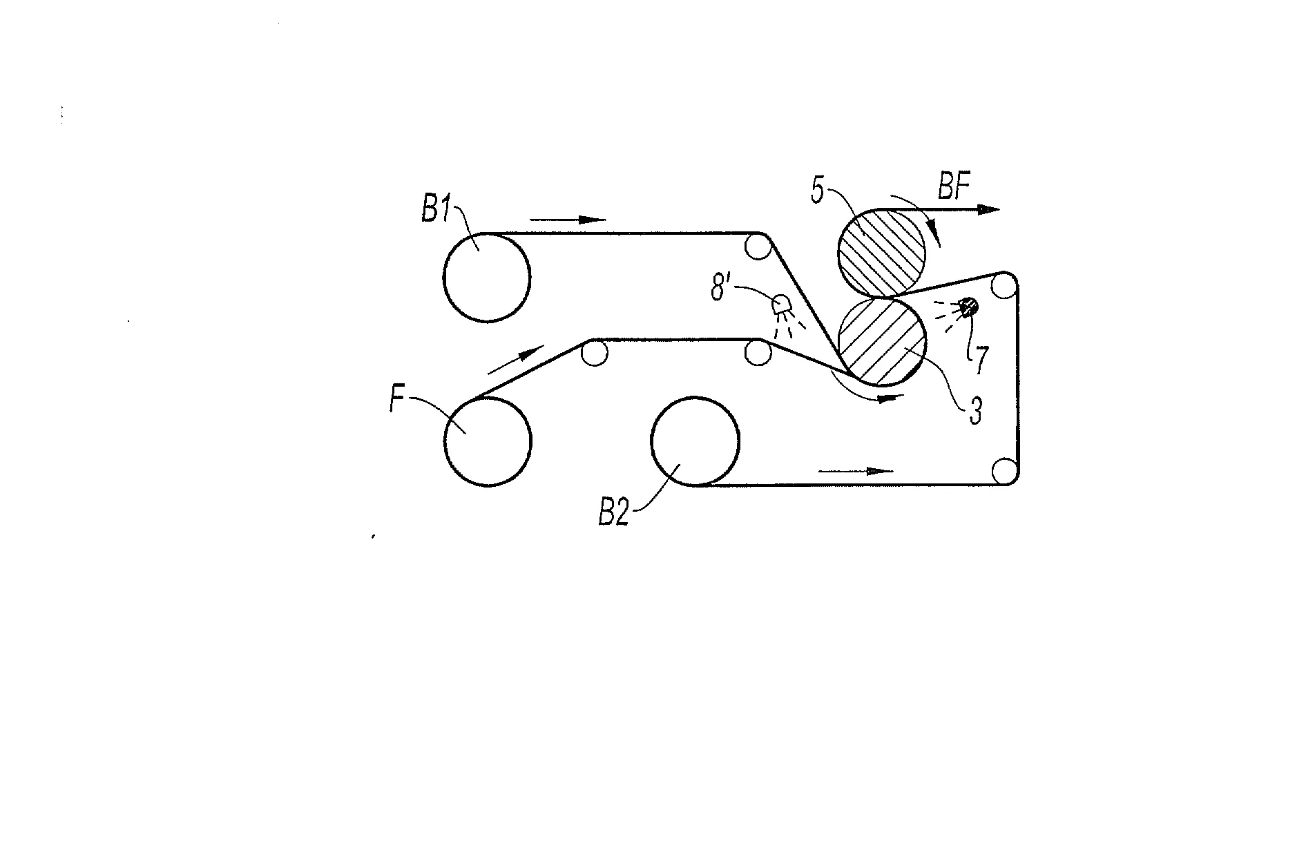 Procede de fabrication d'une feuille de papier delitable, utilisation de la feuille pour la fabrication d'un mandrin formant support de rouleau, feuille de papier delitable et mandrin constitue d'au moins une desdites feuilles