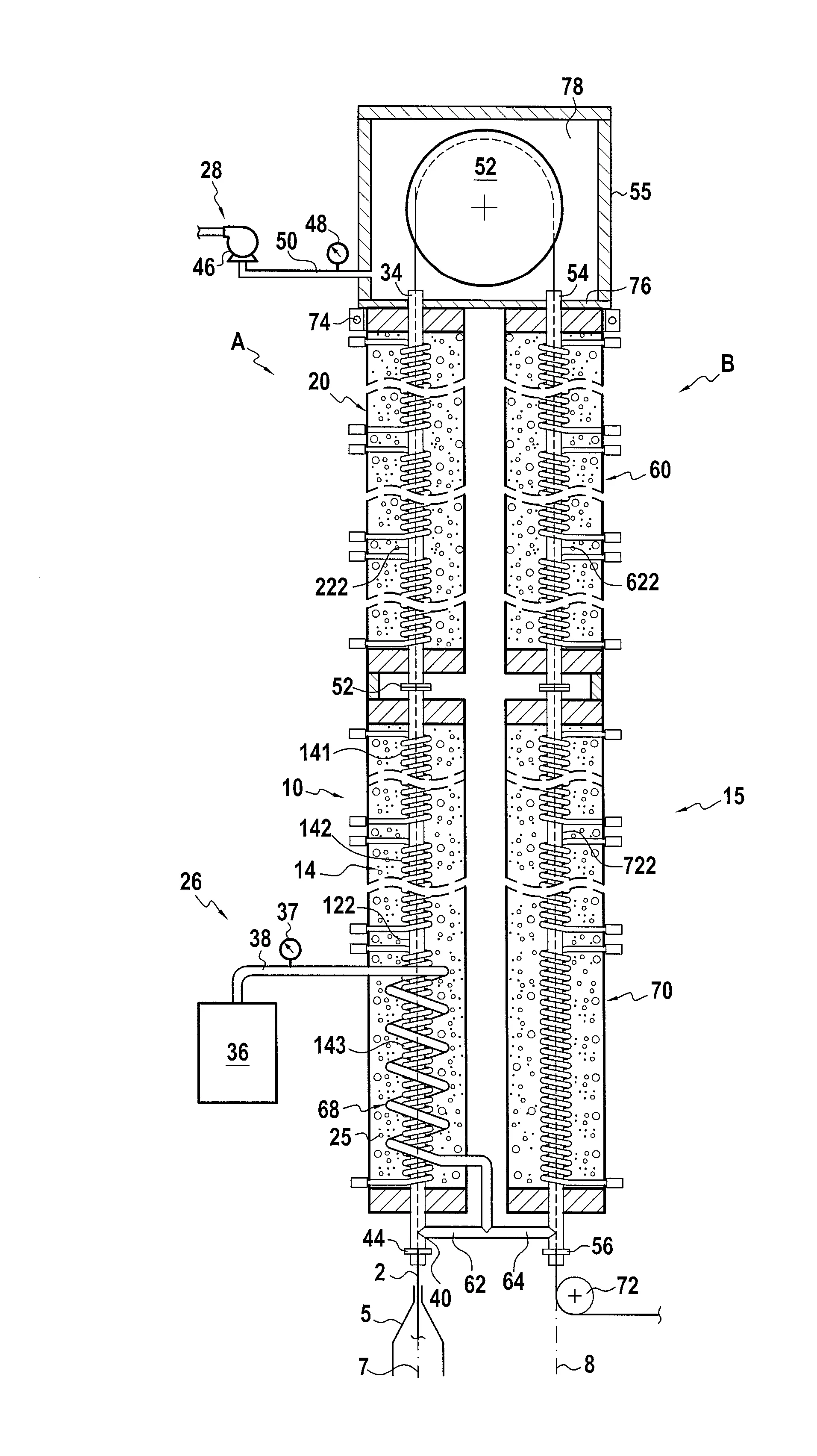 Procede de fabrication d'un fil electrique a gaine a base de ptfe, ledit fil electrique, ligne d'evaporation de lubrifiant et de frittage correspondante