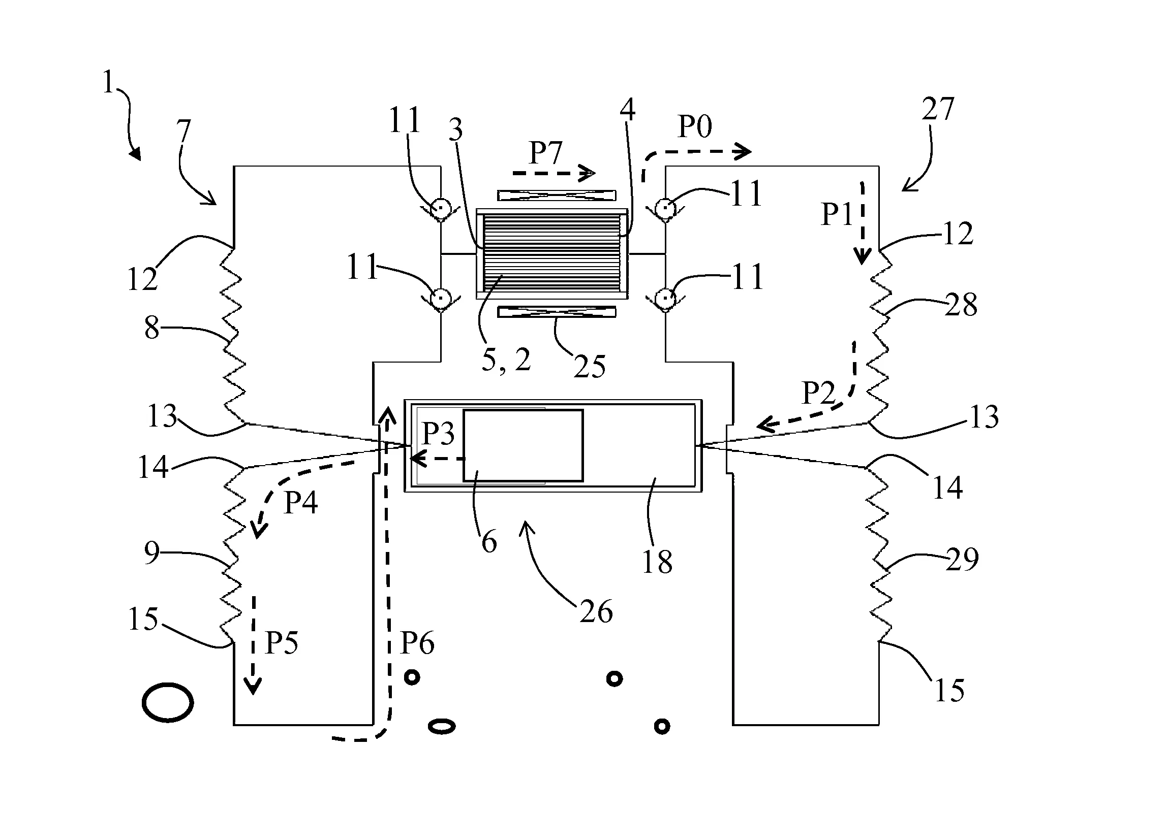 Generateur thermique magnetocalorique et son procede d'echange thermique