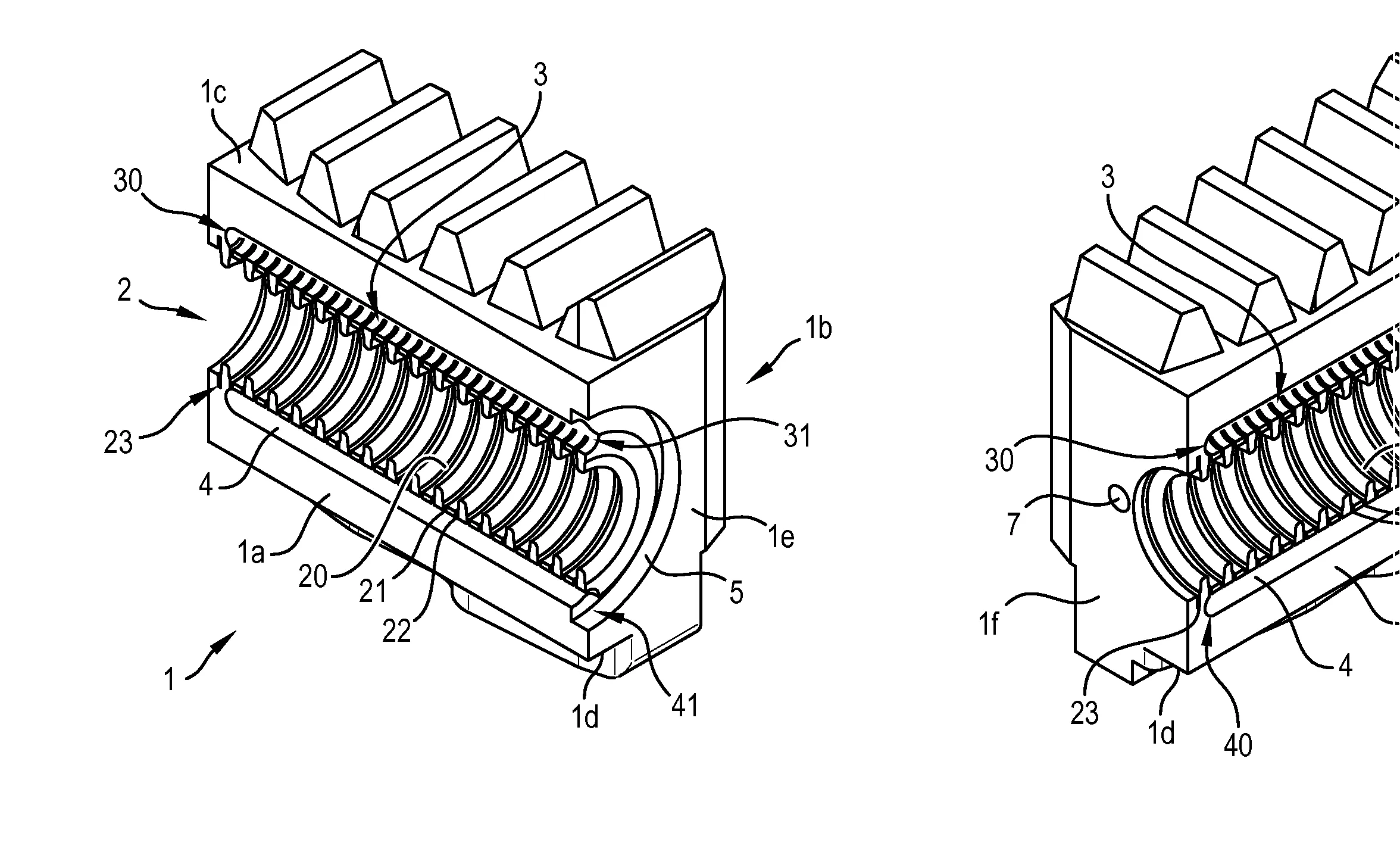 Coquille pour la fabrication par depression de conduits anneles.